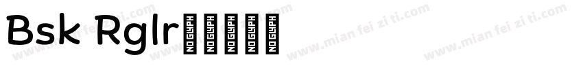 Biski Regular字体转换